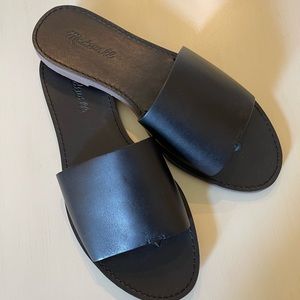 NWOT Madewell Black Sandals 8.5